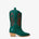 The Togg Green Leather Cowboy Women Boot Final Sale! - TLW Shoes