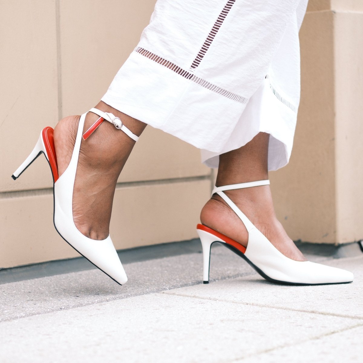 Myra Slingback Pumps - TLW Shoes