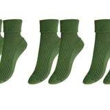 tittimitti® 100% Organic Combed Cotton Luxury Women's Socks 3 - Pack. Made in Italy. - TLW Shoes