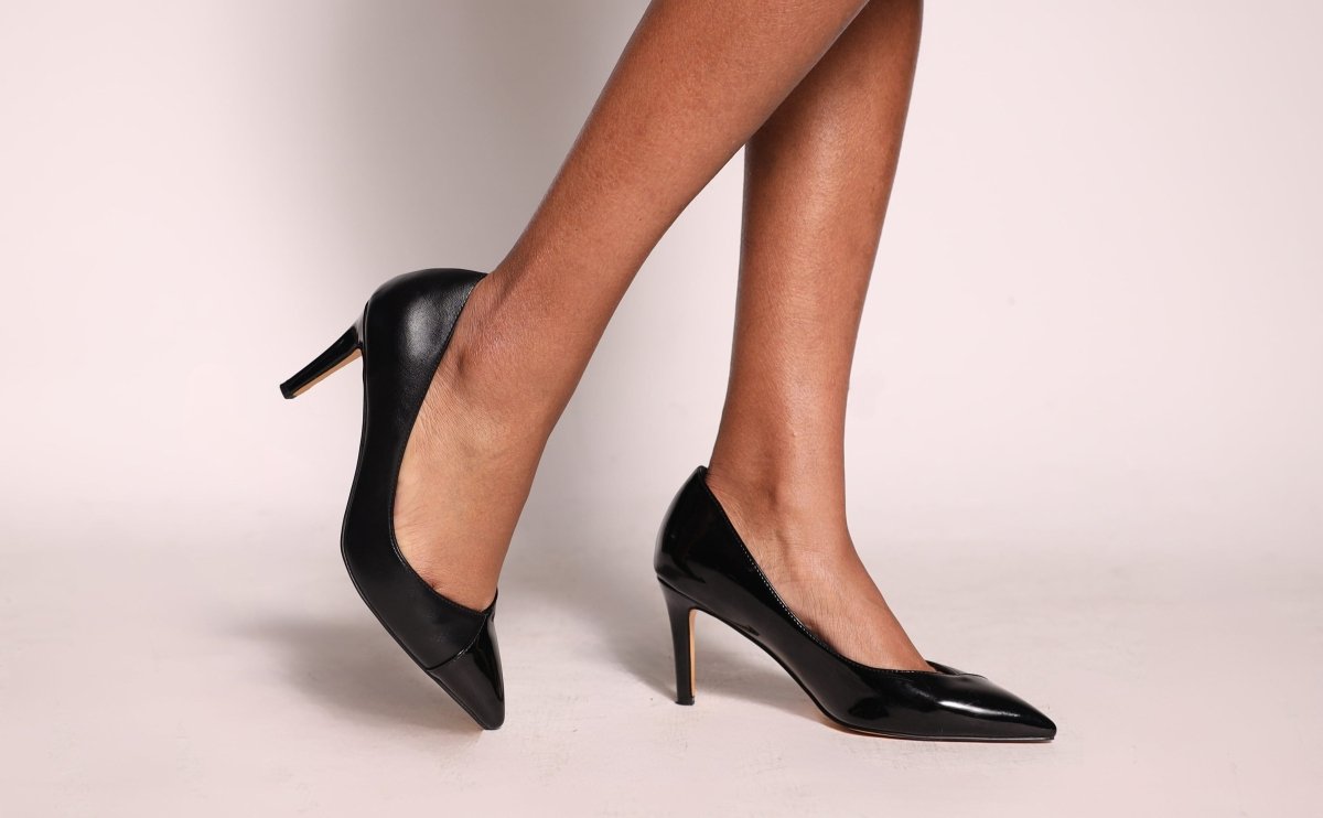 Michelle Pumps Black - TLW Shoes