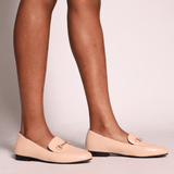 Reese Loafers Cream - TLW Shoes