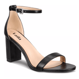 Zoe Sandals Black - TLW Shoes