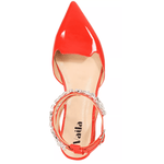 Rosalind Flats Red - TLW Shoes