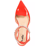 Rosalind Flats Red - TLW Shoes
