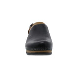 Dansko Merrin Women's Mule In Black Waxy Milled - TLW Shoes
