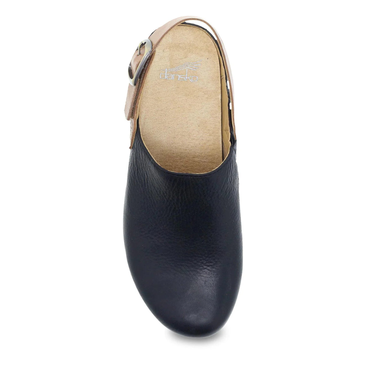 Dansko Merrin Women's Mule In Black Waxy Milled - TLW Shoes