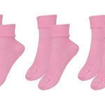 tittimitti® 100% Organic Combed Cotton Luxury Women's Socks 3 - Pack. Made in Italy. - TLW Shoes
