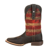 Durango Rebel Pro Men's Western Boots Ddb0303 In Dark Chestnut And Vintage Flag