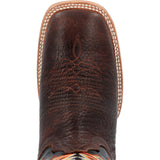 Durango PRCA Collection Men's Roughout Western Boots Ddb0466 In Chestnut And Black Eclipse