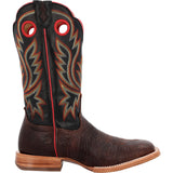 Durango PRCA Collection Men's Roughout Western Boots Ddb0466 In Chestnut And Black Eclipse