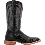 Durango PRCA Collection Caiman Belly Men's Western Boots Ddb0470 In Black Stallion