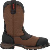 Durango Maverick Xp Men's Composite Toe Waterproof Work Boots Ddb0480 In Burly Brown And Black