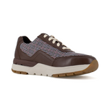 Rockport Women's Brown Plaid Composite Toe EH Pulse Tech Work Sneaker-RK773