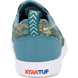 Xtratuf Sharkbyte Fishe®wear Leather Deck Women's Sneaker Xsw2dv In Blue