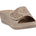 Women's Adrina Embellished Velcro Natural Wedge Sandals - TLW Shoes