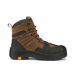 ROCKROOSTER Woodland Brown 6 inch Waterproof Safety Toe Leather Work Boots AK669 - TLW Shoes