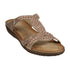 Alora Rose Embellished Slide Flat Sandals - TLW Shoes