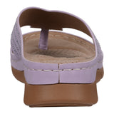 Women's Amari Flower Thong Flat Comfort Sandals - TLW Shoes