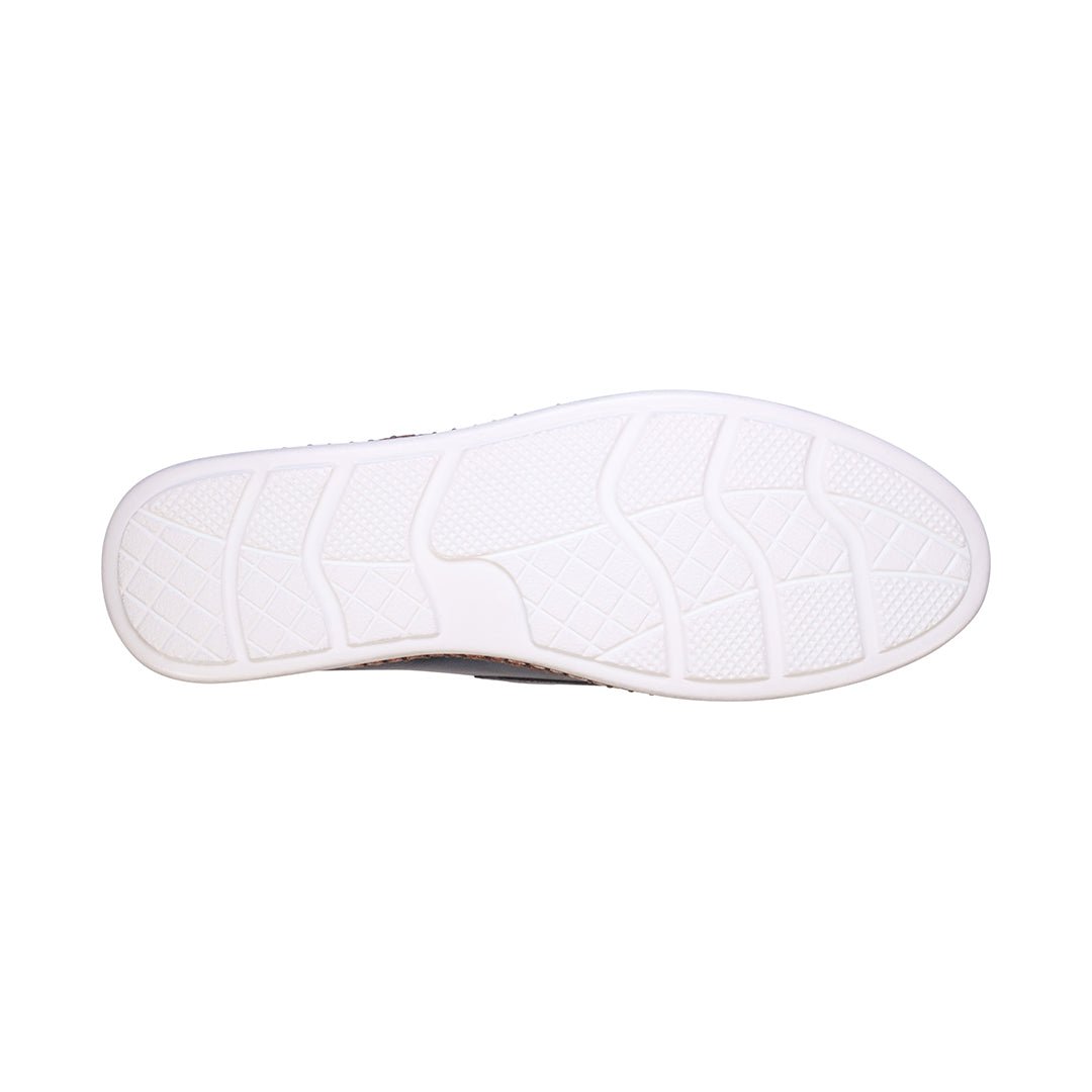 Amillie Black Perforated Leather Flats - TLW Shoes