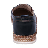 Amillie Black Perforated Leather Flats - TLW Shoes