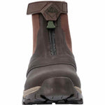 MUCK APEX MEN'S MID ZIP ANKLE BOOTS AXMZ900 IN BROWN - TLW Shoes