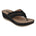 Bari Black Wedge Sandal - TLW Shoes