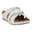 Women's Betsy White Embellished Comfort Sandals - TLW Shoes