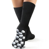 Polar Feet SUPER STRETCHY Fleece Socks - Black - TLW Shoes