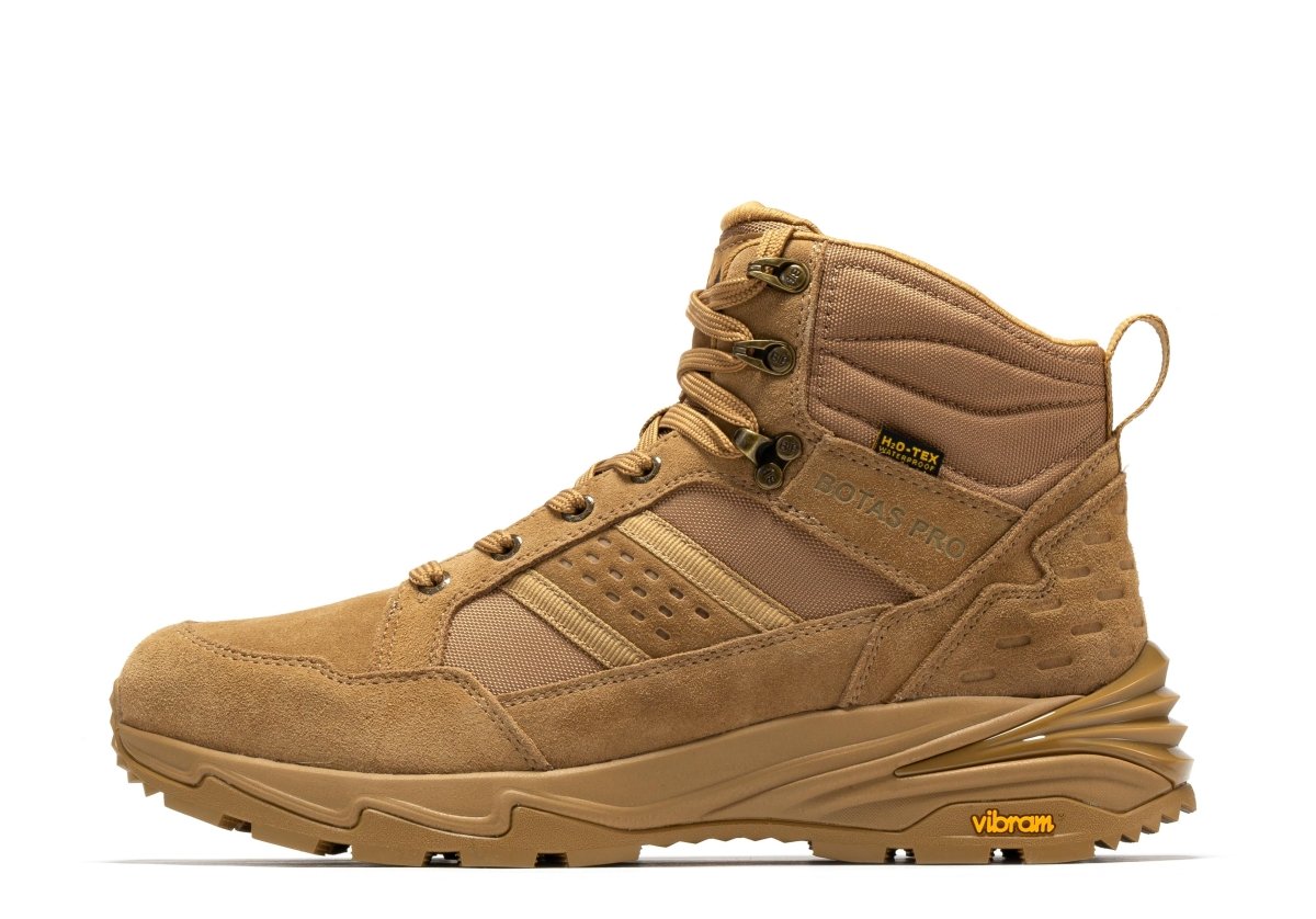 Botas Pro Sand 6 Inch Waterproof Tactical Boots with VIBRAM® Traction Lug Outsole BP22610 - TLW Shoes