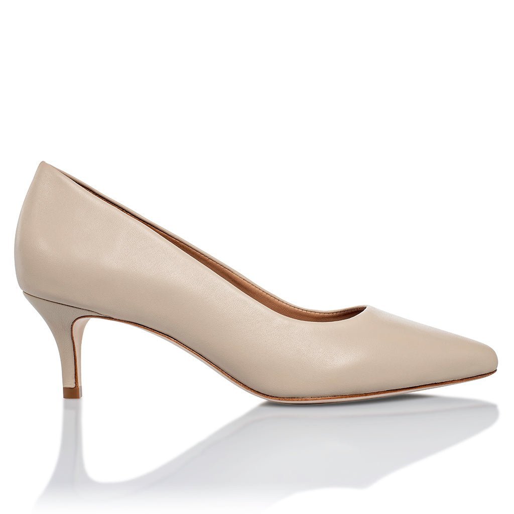 Callie Nude Mestico Lux Leather - TLW Shoes