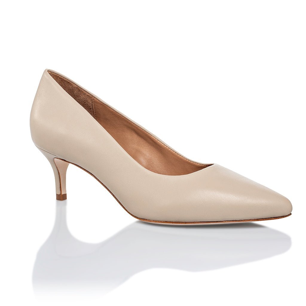 Callie Nude Mestico Lux Leather - TLW Shoes