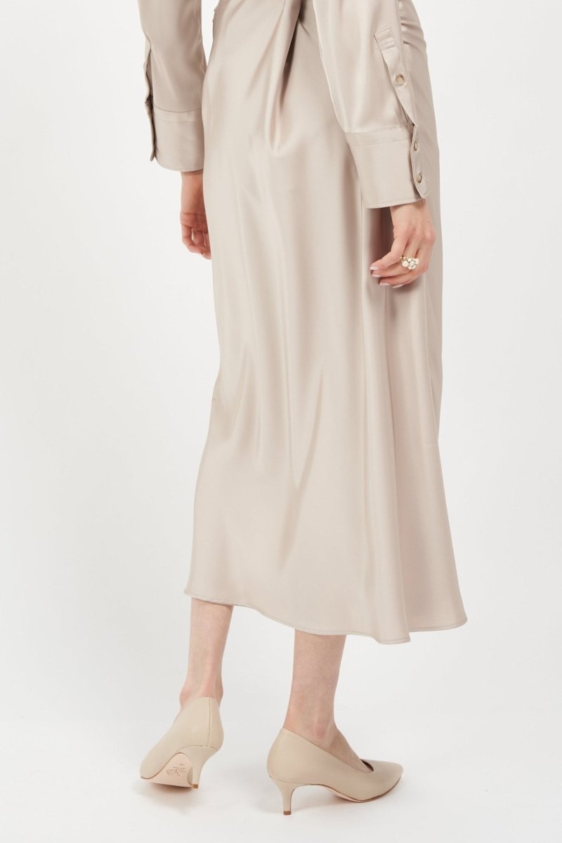 Callie Nude Mestico Lux Leather - TLW Shoes