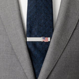 American Waving Flag Cufflinks and Tie Bar Gift Set - TLW Shoes