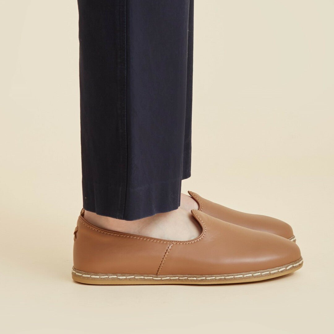 Camel Slip - On - TLW Shoes