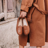 Camel Slip - On - TLW Shoes