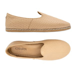 Woven Tan Slip Ons for Men - TLW Shoes