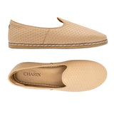 Woven Tan Slip Ons for Men - TLW Shoes