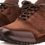 The Hudson Brown Suede Men Sneaker - TLW Shoes