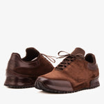The Hudson Brown Suede Men Sneaker - TLW Shoes