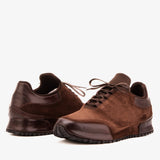 The Hudson Brown Suede Men Sneaker - TLW Shoes