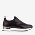 The Arcadia Black Leather Men Sneaker - TLW Shoes
