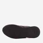 The Arcadia Black Leather Men Sneaker - TLW Shoes