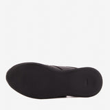 The Arcadia Black Leather Men Sneaker - TLW Shoes