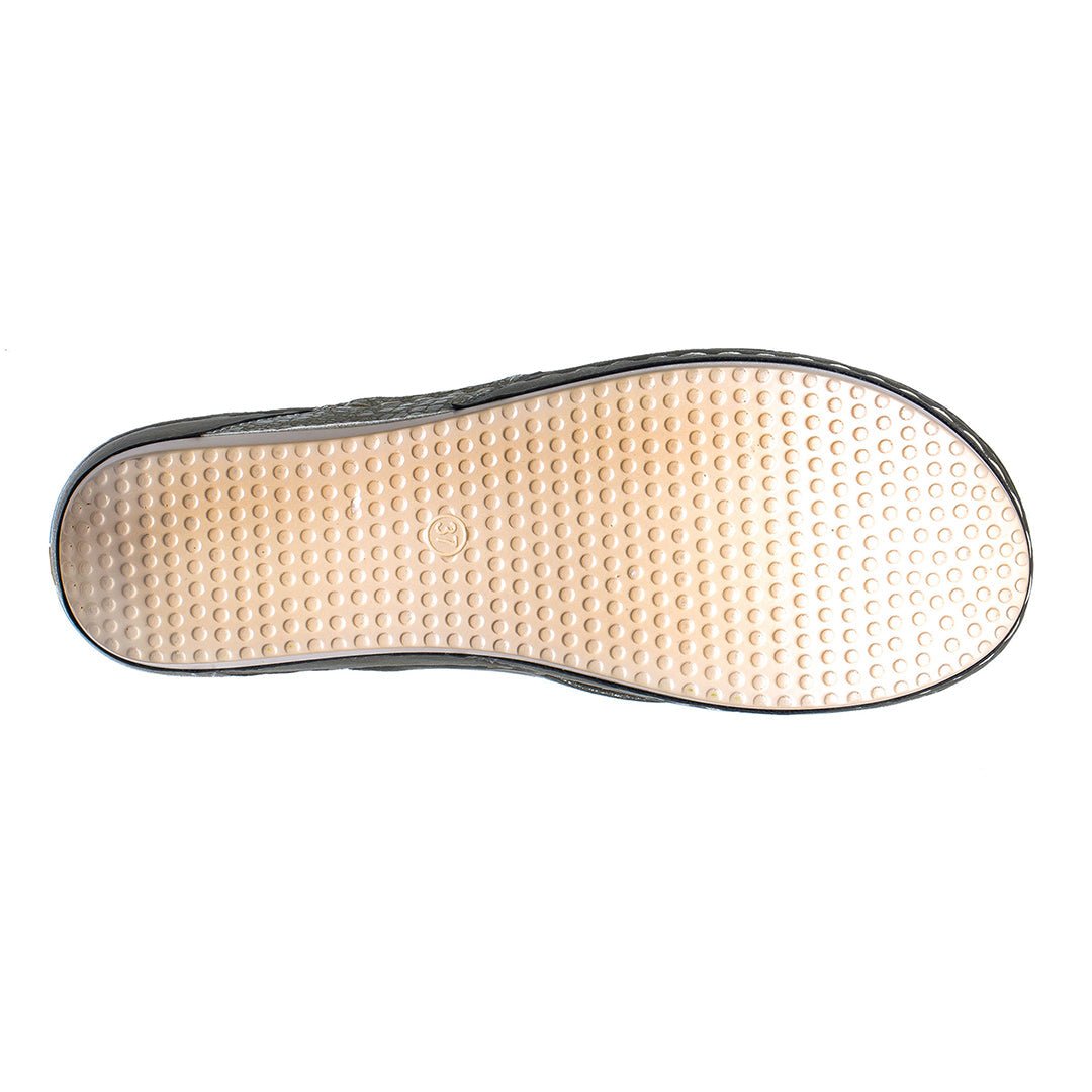 Women's Dafni Khaki Wedge Sandals - TLW Shoes