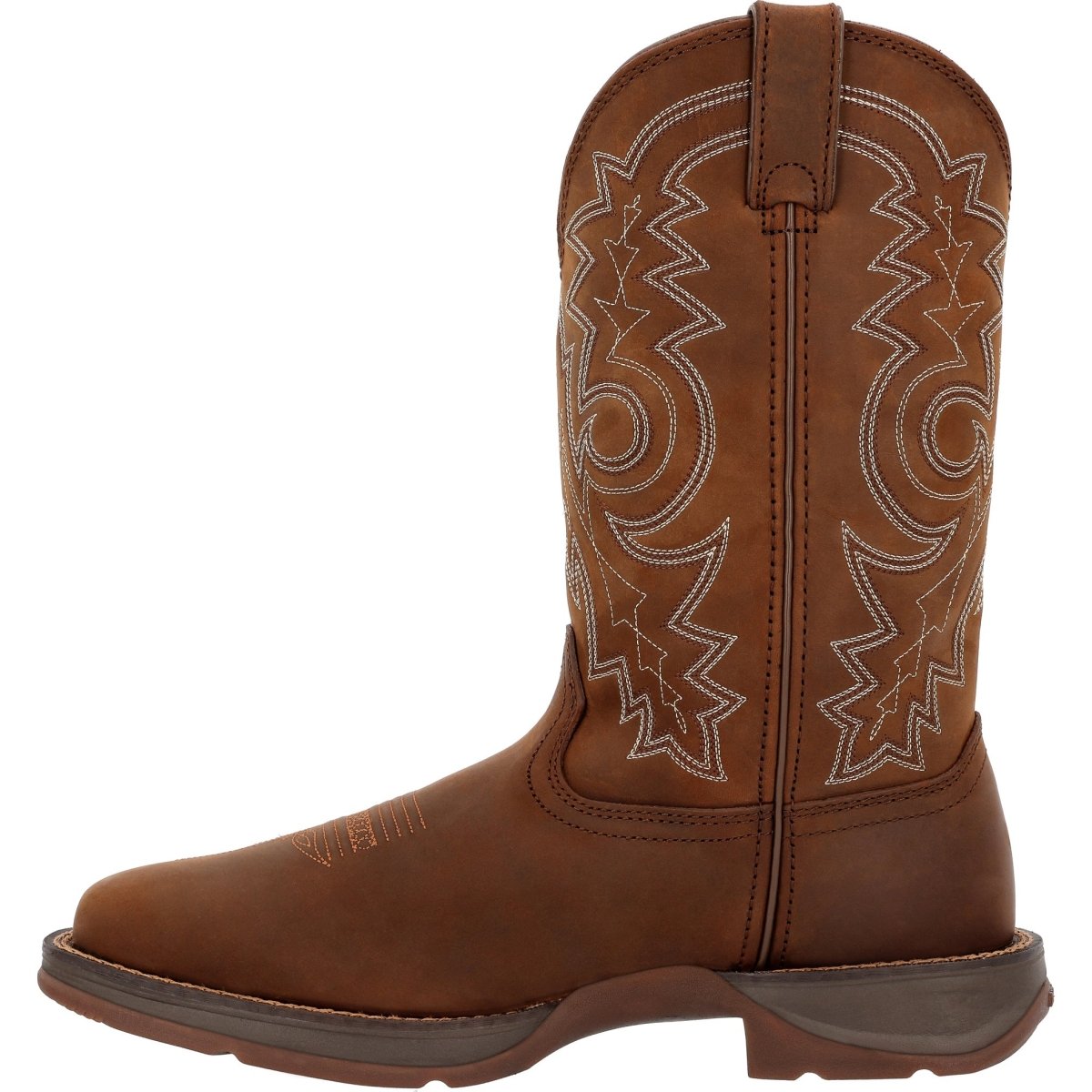 Durango Rebel Men's Steel Toe Pull - On Western Boots Db4343 In Brown - TLW Shoes