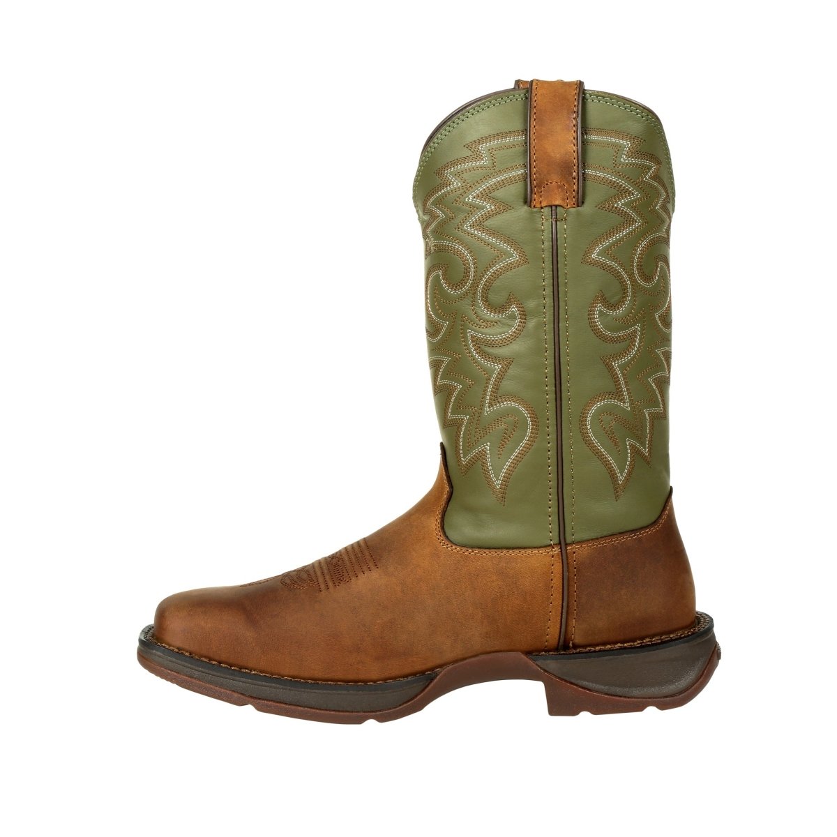 Durango Rebel Men's Pull - On Western Boots Db5416 In Coffee Cactus - TLW Shoes