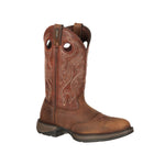 Durango Rebel Men's Brown Saddle Western Boots Db5474 In Dusk Velocity And Bark Brown - TLW Shoes