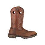 Durango Rebel Men's Brown Saddle Western Boots Db5474 In Dusk Velocity And Bark Brown - TLW Shoes