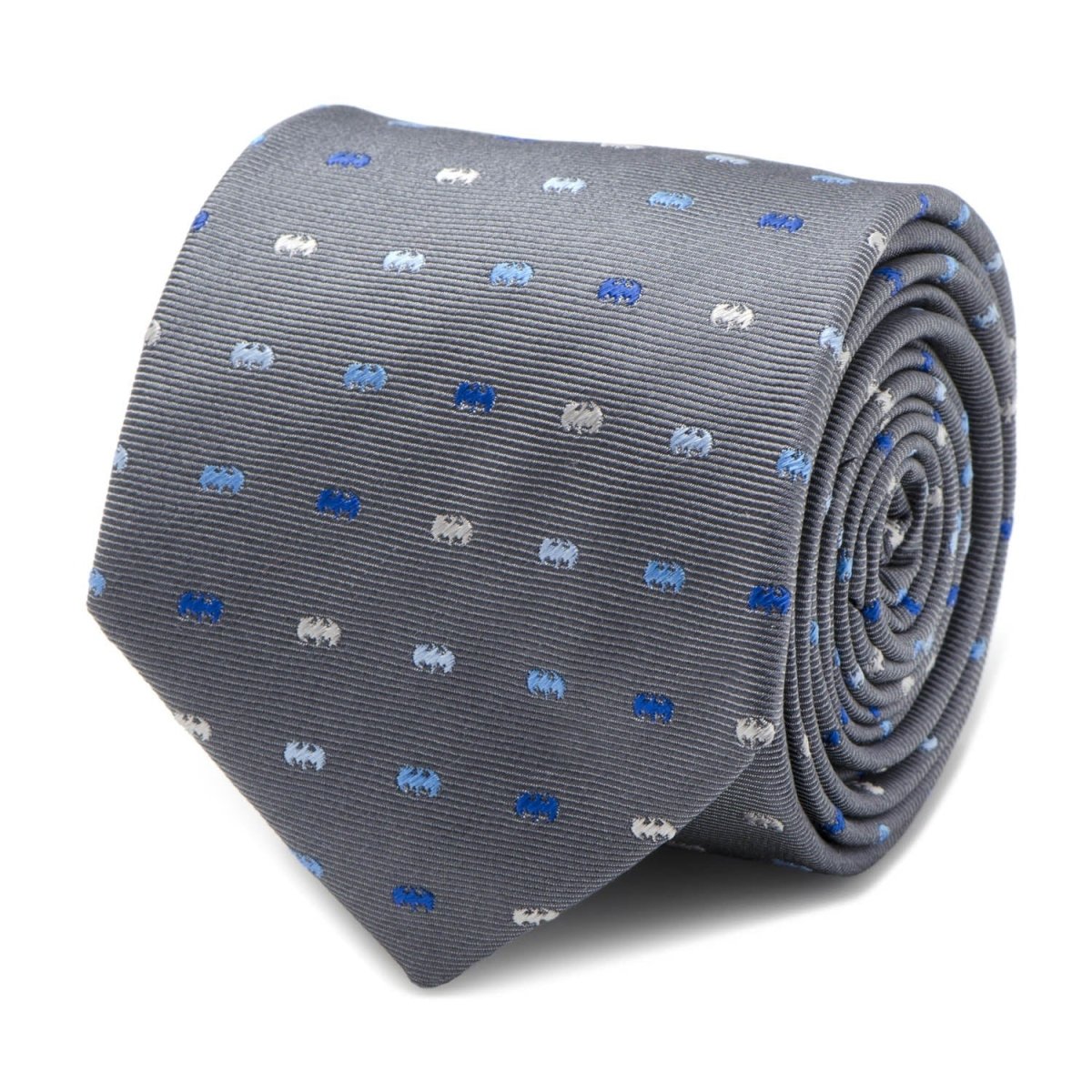 DC Batman Icon Gray Mens Tie - TLW Shoes