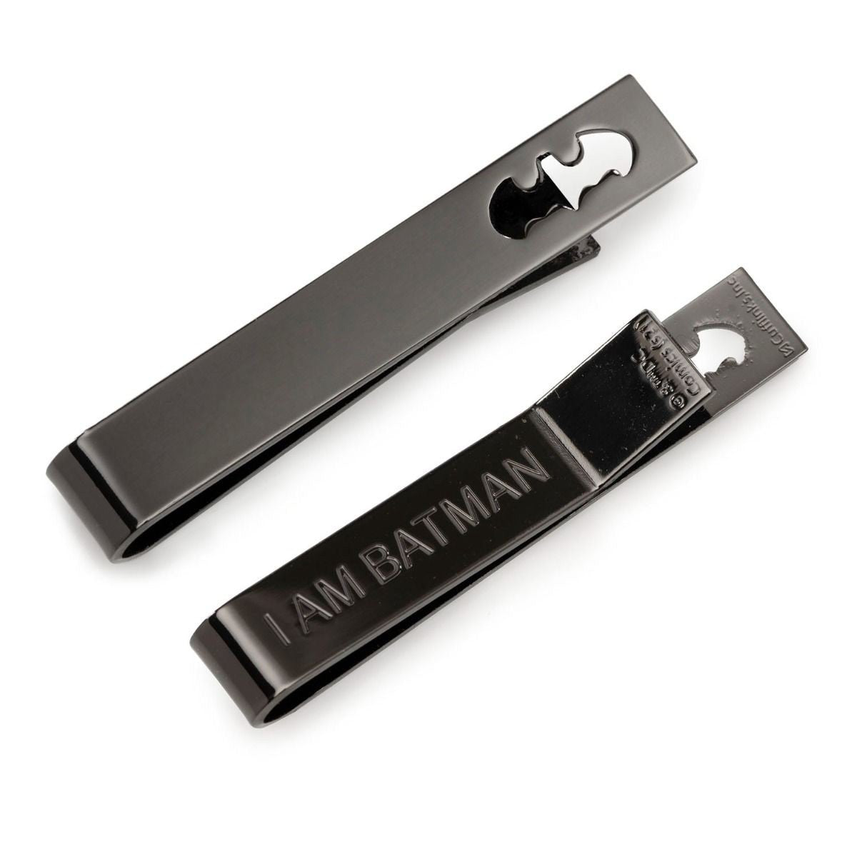 DC Batman I Am Batman Black Tie Bar - TLW Shoes